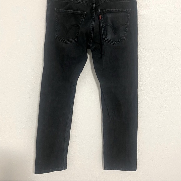 Levis Vintage Red Tab 511 Black Skinny Jean 27x27 14 Regular - Picture 6 of 11